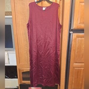 A Parsley and Sage sleeveless maxi dress in a size 3XL in 100% cotton. EUC